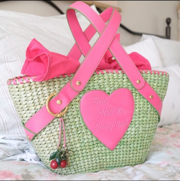Juicy Couture Handbags - Rare Juicy Couture Basket Bag